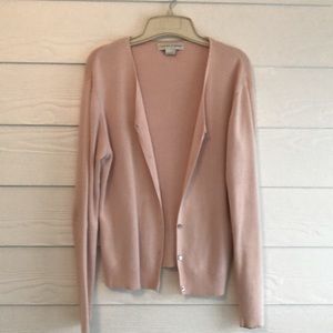 Casual Corner Pink Cardigan
